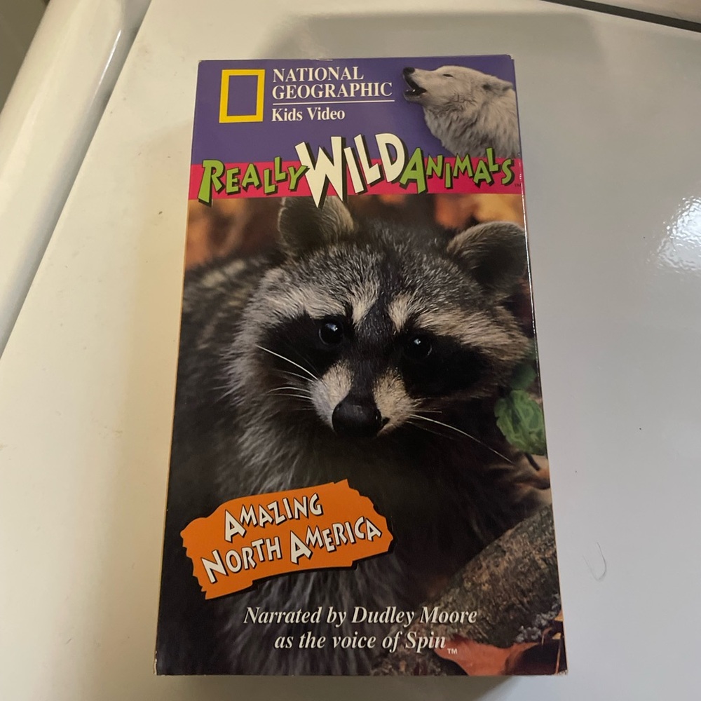 Vintage National Geographic Really Wild Animals VHS